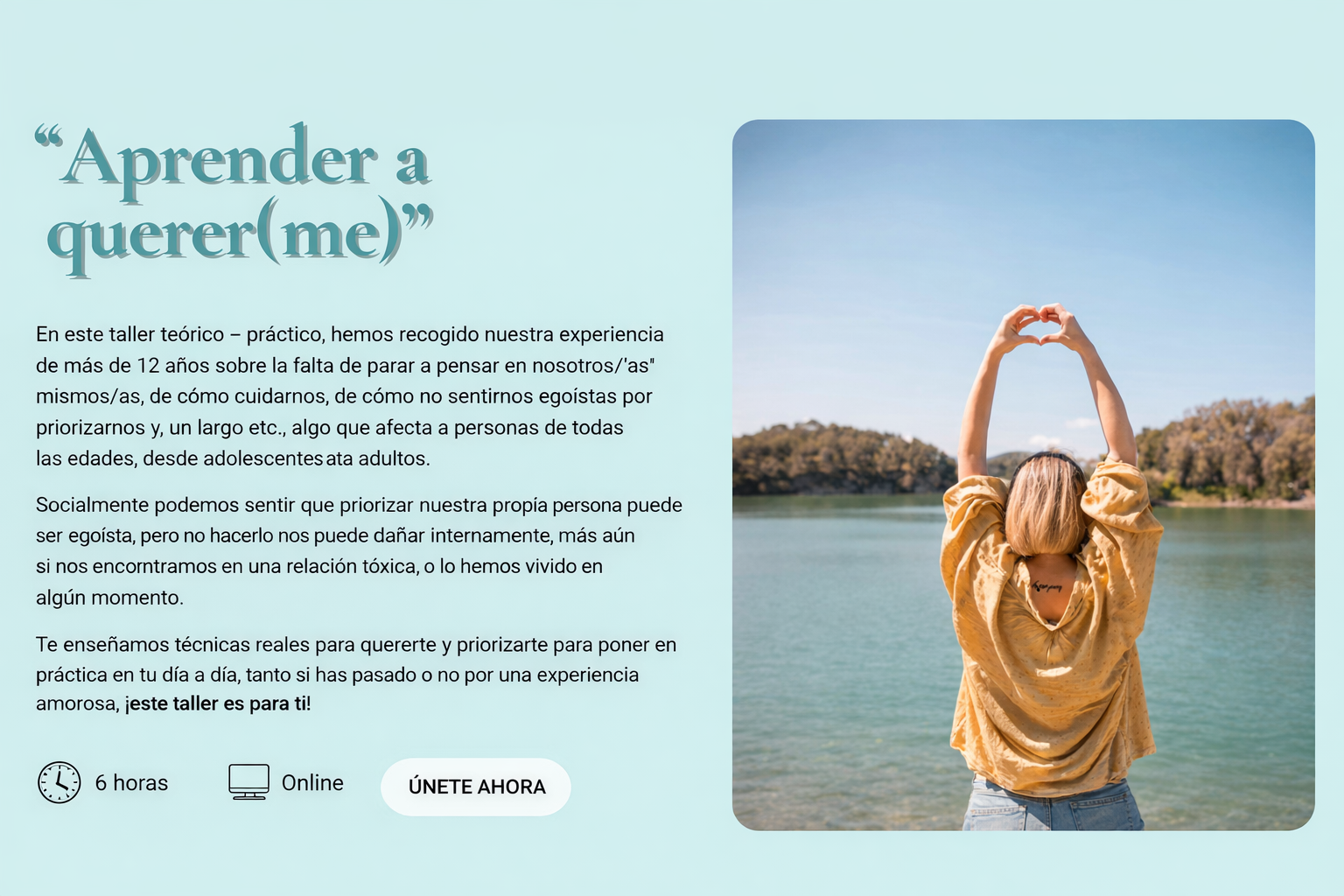 Aprender a quererme
